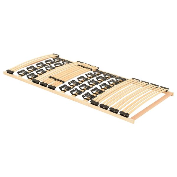 vidaXL Lattenrost mit 38 Latten 120x200 cm