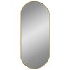 vidaXL Wandspiegel Golden 80x35 cm Oval