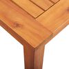 vidaXL Gartentisch 215x90x74 cm Akazie Massivholz