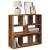 vidaXL Raumteiler Altholz-Optik 100x33x94,5 cm Holzwerkstoff