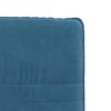 vidaXL Esszimmerst&uuml;hle 6 Stk. Blau Samt