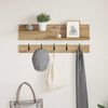 vidaXL Wandmontierter nachttisch Artisan-Eiche 90 x 15 x 36 cm