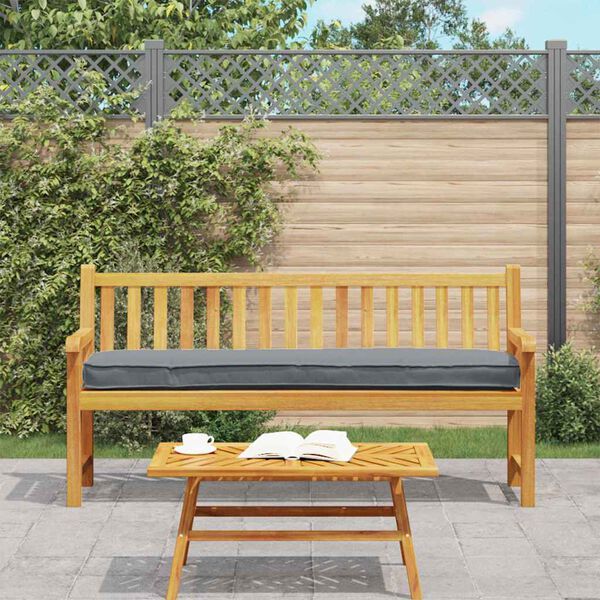 vidaXL Palettenkissenset 2 pcs Anthrazit 200 x 40 x 8 cm Oxford-Gewebe