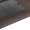 vidaXL Hundebett Braun 76 x 62 x 70,5 cm Stahl