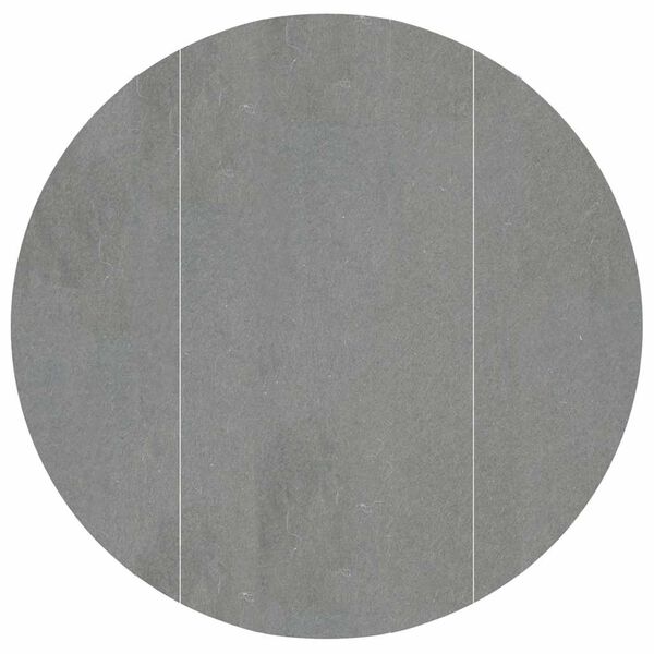 vidaXL Pool-Bodentuch Hellgrau &Oslash;306 cm Polyester Geotextil