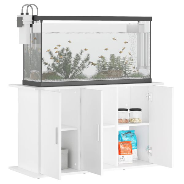 vidaXL Aquariumst&auml;nder Wei&szlig; 101x41x58 cm Holzwerkstoff
