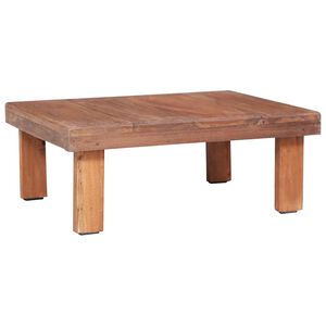 vidaXL Couchtisch 60x45x23 cm Altholz Massiv