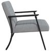 vidaXL Sessel Hellgrau 59 x 75 x 78 cm Stoff