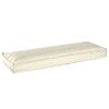 vidaXL Palettenkissenset 2 pcs Creme 120 x 40 x 8 cm Oxford-Stoff