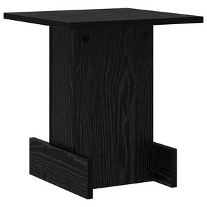 vidaXL Beistelltisch Schwarz Eichen-Optik 35,5 x 35 x 40 cm