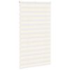 vidaXL Doppelrollo Marmorbeige 125x200cm Stoffbreite 120,9 cm Polyester