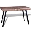 vidaXL Tisch Altholz Teak