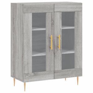 vidaXL Sideboard Grau Sonoma 69,5x34x90 cm Holzwerkstoff