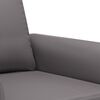 vidaXL Sessel Grau 60 cm Kunstleder