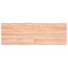 vidaXL Tischplatte 120x40x(2-4) cm Massivholz Behandelt Baumkante