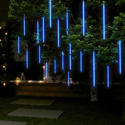 vidaXL LED Meteor-Lichter 20 Stk. 50 cm Blau 720 LEDs