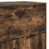 vidaXL Badezimmerschrank Ger&auml;ucherte Eiche 72,5 x 36,5 x 100 cm
