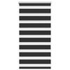 vidaXL Zebra-Rollo 80,9 x 150 cm, Stoffbreite 76,7 cm, schwarz