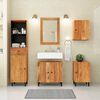 vidaXL Badschrank 38x33x58 cm Massivholz Akazie