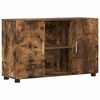 vidaXL Sideboard FLORIN 88,5 x 30,5 x 55,5 cm Ger&auml;ucherte Eiche