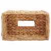 vidaXL Taschentuchboxdeckel 2 pcs Wasserhyazinthe 27,5 x 16,5 x 14 cm