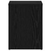 vidaXL Nachttisch 2 pcs Schwarz Eichen-Optik 40 x 30 x 40 cm