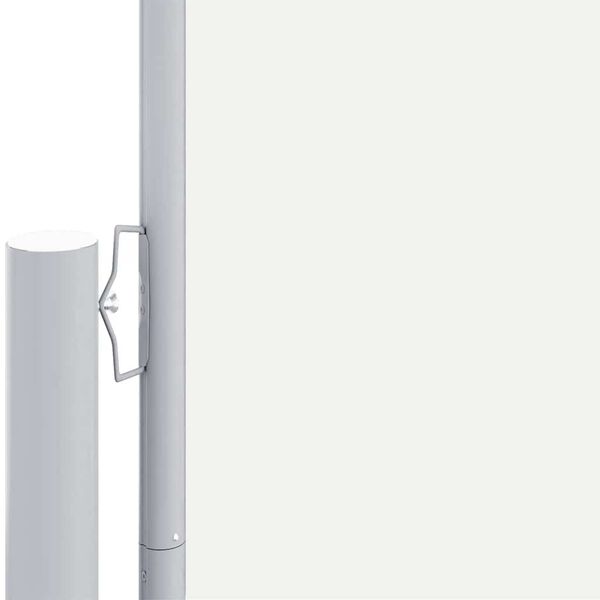 vidaXL Seitenmarkise Ausziehbar Creme 160x1200 cm
