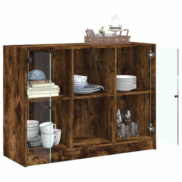 vidaXL Sideboard R&auml;uchereiche 102x37x75,5 cm Holzwerkstoff