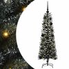 vidaXL K&uuml;nstlicher Weihnachtsbaum mit 150 LEDs mit St&auml;nder Gr&uuml;n 120 cm