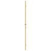 vidaXL Innent&uuml;r Schlank Golden 83x201,5 cm Hartglas und Aluminium