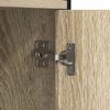 vidaXL B&uuml;cherregal Sonoma-Eiche 80 x 30 x 155,5 cm Holzwerkstoff
