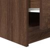 vidaXL Couchtisch mit Schubladen Braun Eichen-Optik 70,5x70x40 cm