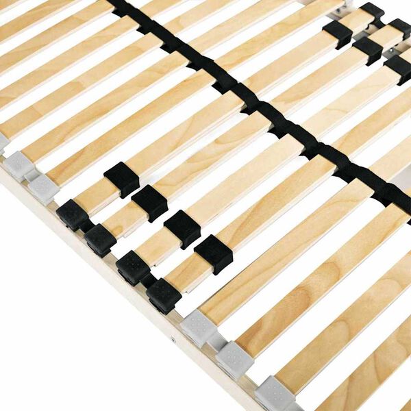 vidaXL Lattenrost Braun 140 x 190 cm Massives Buchenholz