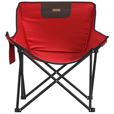 vidaXL Campingstühle 2 Stk. mit Tasche Klappbar Rot