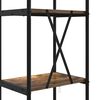 vidaXL B&uuml;cherregal Ger&auml;ucherte Eiche 40 x 30 x 183 cm Holzwerkstoff