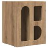 vidaXL Nachttisch ELST Artisan-Eiche 40 x 35 x 50 cm Holzwerkstoff