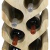 HSM Collection Weinflaschenhalter Klein 27x20x51 cm