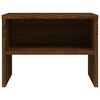 vidaXL Nachttische 2 Stk. Braun Eichen-Optik 40x30x30 cm Holzwerkstoff