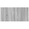 vidaXL Wandschrank Grau Sonoma 80x39x40 cm Holzwerkstoff
