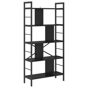 vidaXL B&uuml;cherregal 9 Ebenen 75 x 30 x 156 cm Holzwerkstoff