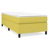 vidaXL Boxspringbettgestell Gr&uuml;n 90x190 cm Stoff