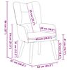 vidaXL Sessel T&uuml;rkis 63 x 67 x 94 cm Samt