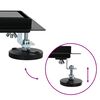 vidaXL Duschablauf 2-in-1 mit 360&deg; Siphon Schwarz 60 cm Edelstahl 304
