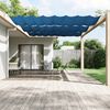 vidaXL Senkrechtmarkise Blau 250x360 cm Oxford-Gewebe