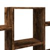 vidaXL Wandregal R&auml;uchereiche 159x18x66 cm Holzwerkstoff