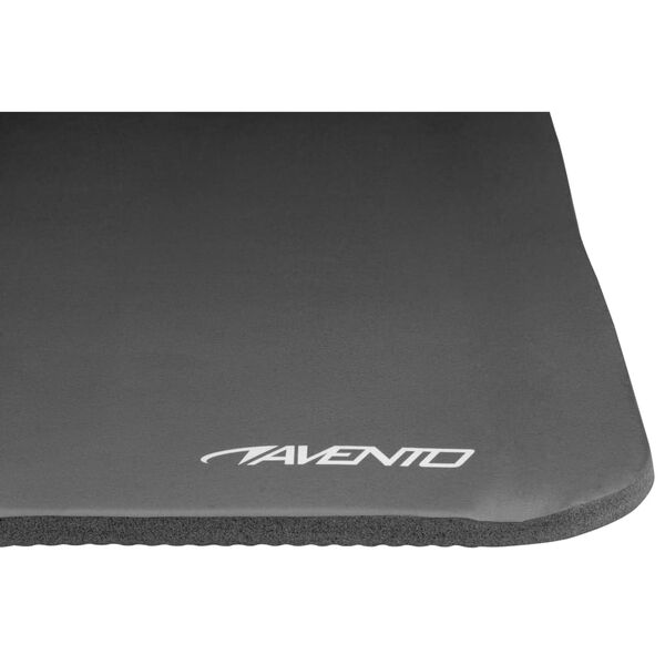 Avento Fitness/Yoga-Matte NBR Schaumstoff Grau