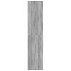 vidaXL Highboard Grau Sonoma 40x42,5x185 cm Holzwerkstoff