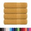 vidaXL Duscht&uuml;cher FROGN 4 Stk. Gold 70x140 cm 360 g/m&sup2;