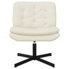 vidaXL Drehender Entspannungsstuhl Creme 63 x 75 x 76 cm Samt