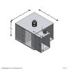 FMD Couchtisch mit 2 Beistelltischen 67,5x67,5x50 cm Wei&szlig; Beton-Optik